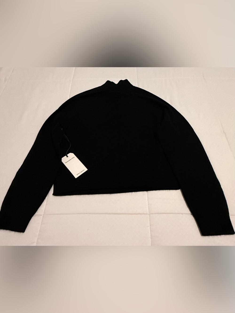 Abercrombie & Fitch Black Cashmere Turtleneck Sweater - women’s XS